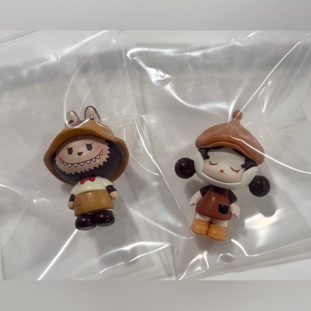 POP BEAN Bundle Coffee Labubu and Skullpanda